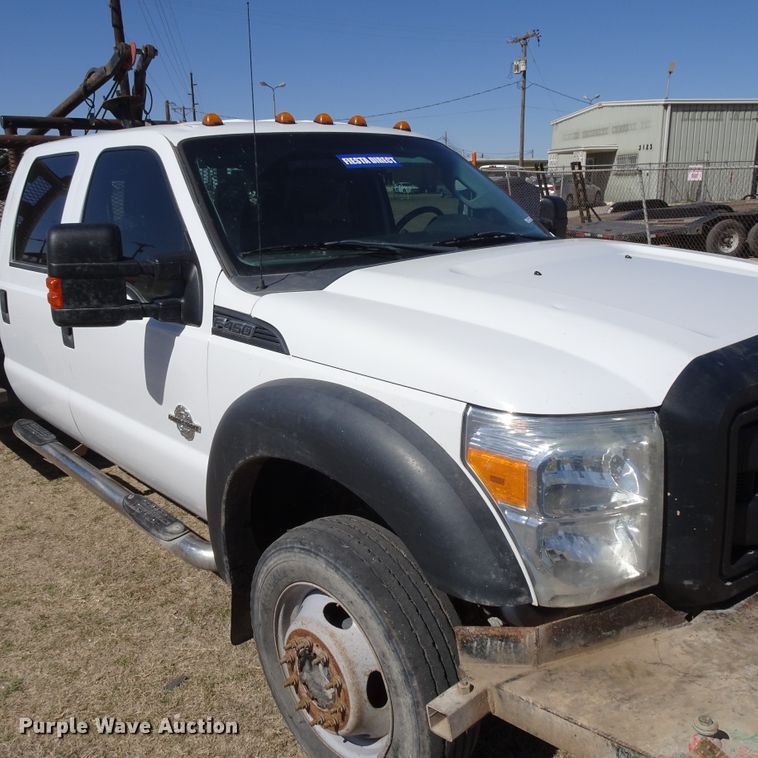 image for item GC9186 2015 Ford F450 Super Duty Crew Cab winch truck