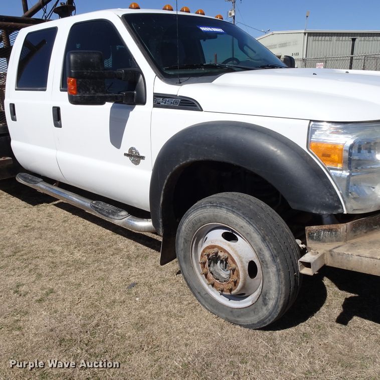 image for item GC9186 2015 Ford F450 Super Duty Crew Cab winch truck