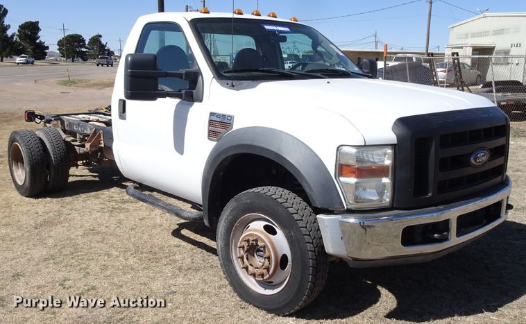 image for item GC9187 2010 Ford F450 Super Duty truck cab and chassis