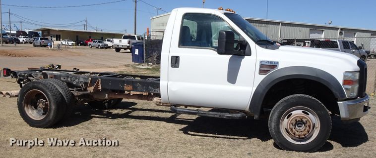 image for item GC9187 2010 Ford F450 Super Duty truck cab and chassis