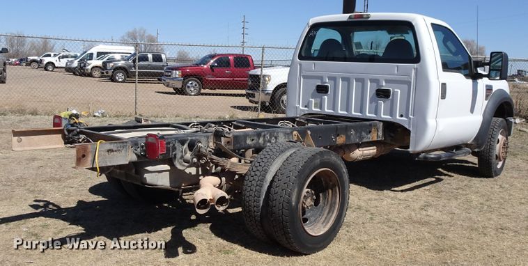 image for item GC9187 2010 Ford F450 Super Duty truck cab and chassis