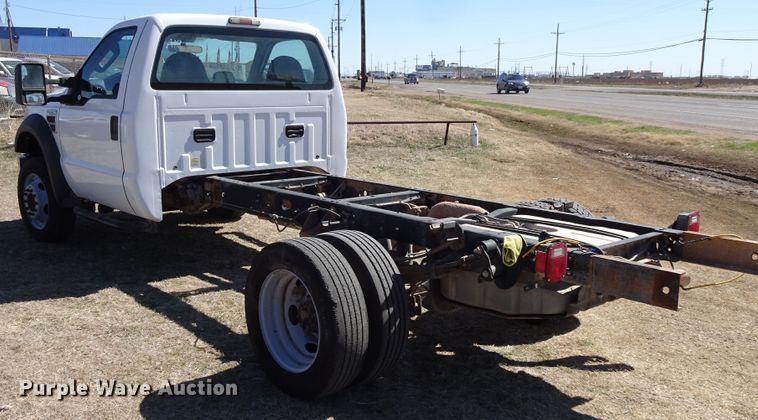 image for item GC9187 2010 Ford F450 Super Duty truck cab and chassis