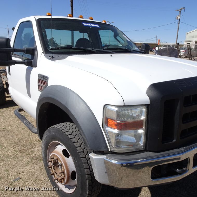 image for item GC9187 2010 Ford F450 Super Duty truck cab and chassis