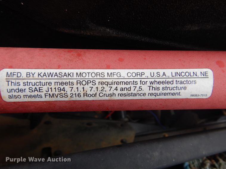 image for item GD9040 2008 Kawasaki Teryx utility vehicle