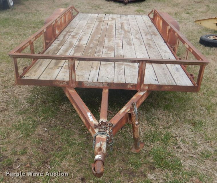 image for item GD9050 Shop built utility trailer