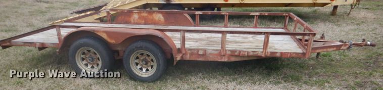 image for item GD9050 Shop built utility trailer