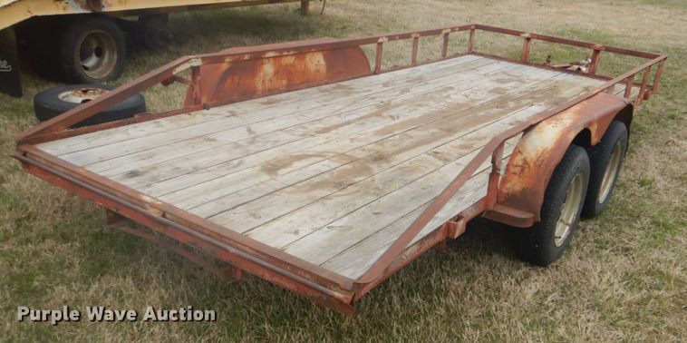 image for item GD9050 Shop built utility trailer