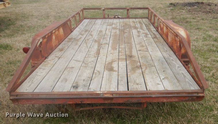 image for item GD9050 Shop built utility trailer