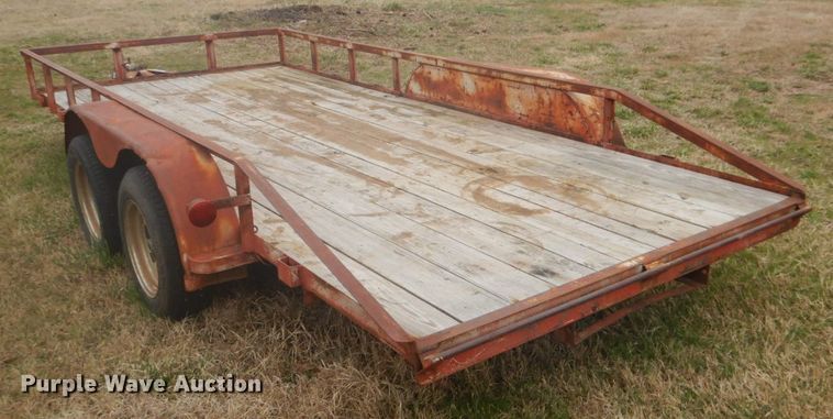 image for item GD9050 Shop built utility trailer