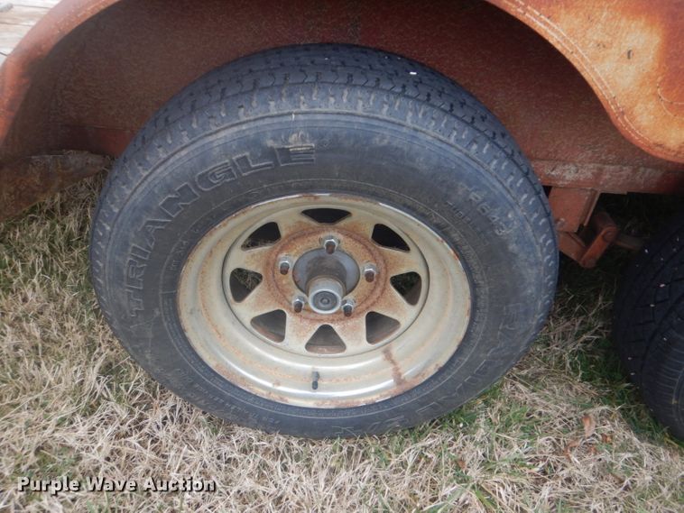 image for item GD9050 Shop built utility trailer