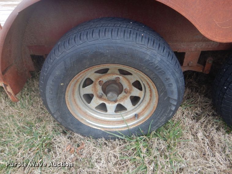 image for item GD9050 Shop built utility trailer