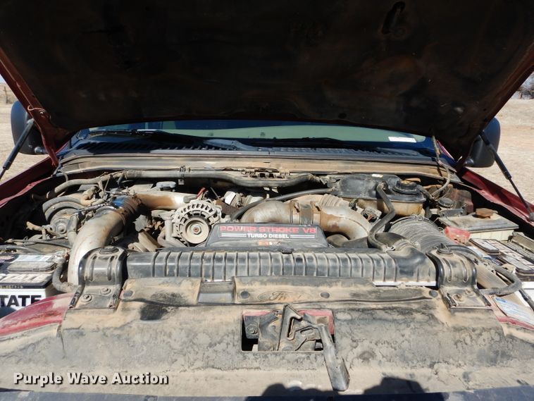 image for item GE9179 2003 Ford F350 Super Duty bale bed pickup truck