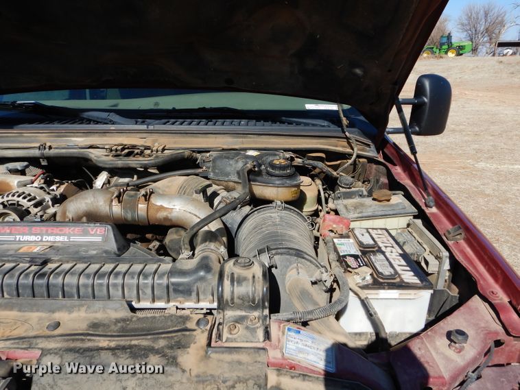 image for item GE9179 2003 Ford F350 Super Duty bale bed pickup truck