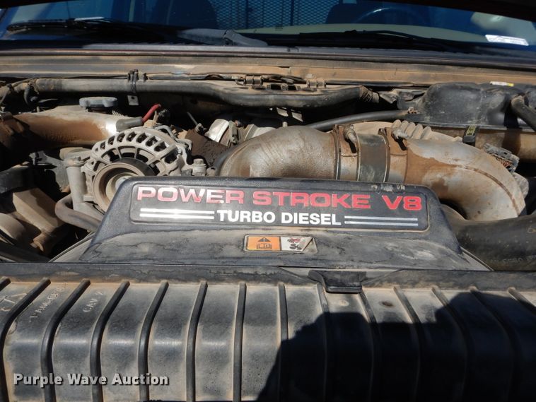 image for item GE9179 2003 Ford F350 Super Duty bale bed pickup truck