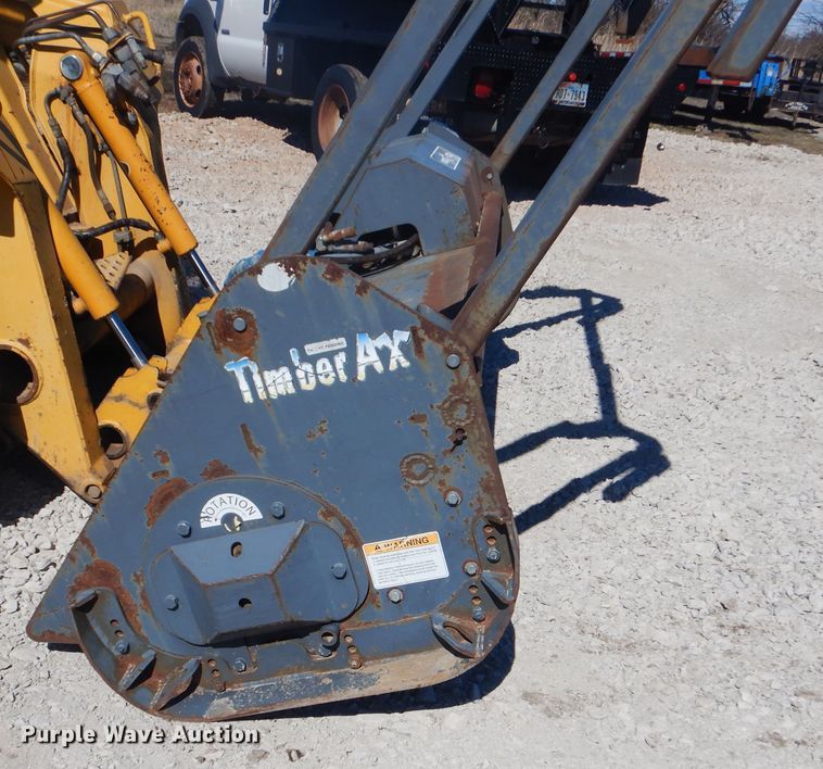 image for item GF9103 Loftness Timber Ax 83AXH skid steer tree shredder