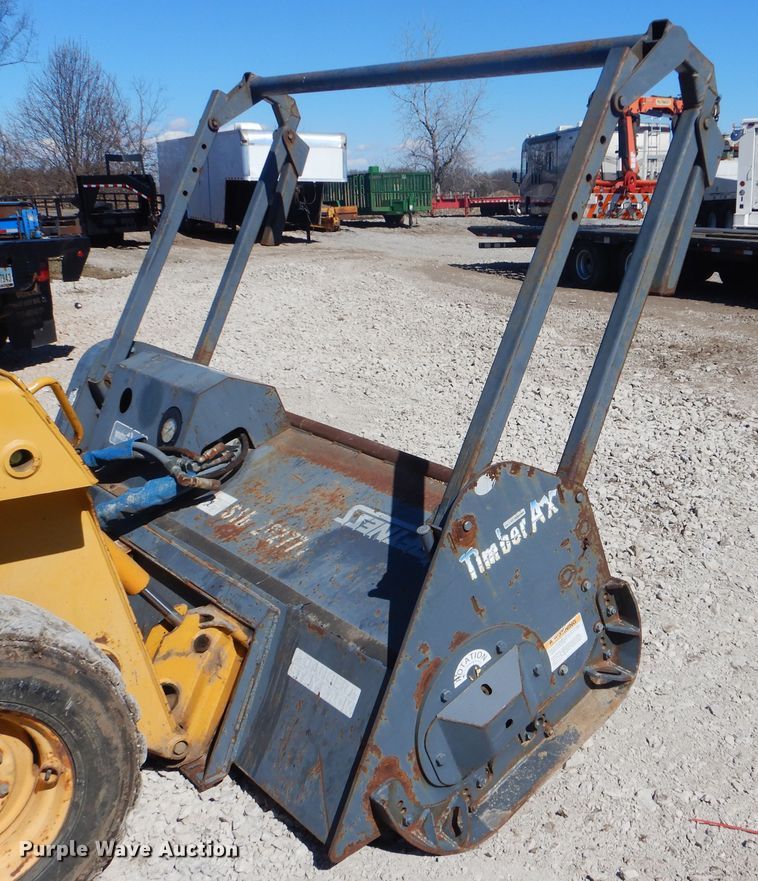 image for item GF9103 Loftness Timber Ax 83AXH skid steer tree shredder