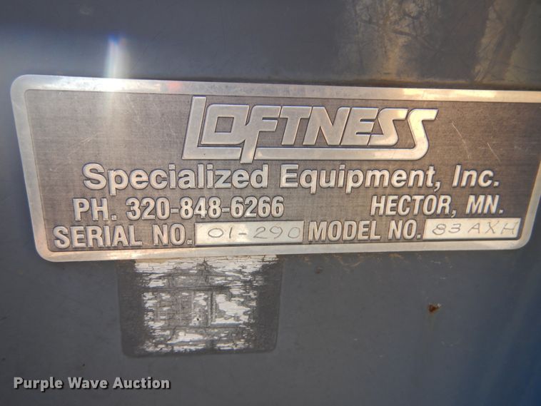 image for item GF9103 Loftness Timber Ax 83AXH skid steer tree shredder