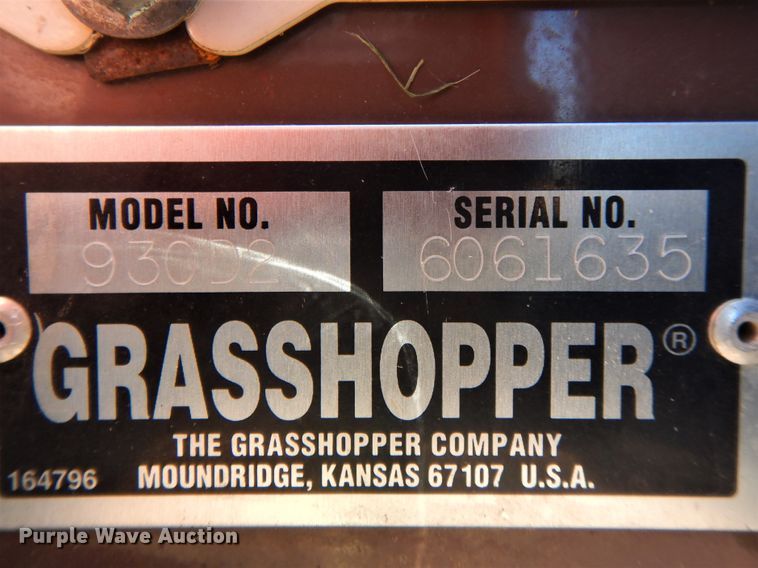 image for item GF9106 Grasshopper 930D2 ZTR lawn mower