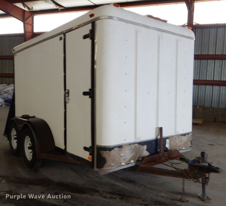 image for item GG9695 1998 Blair enclosed cargo trailer