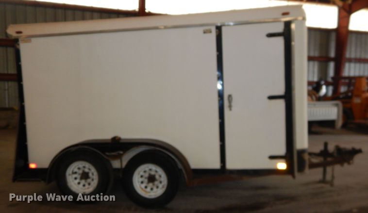 image for item GG9695 1998 Blair enclosed cargo trailer