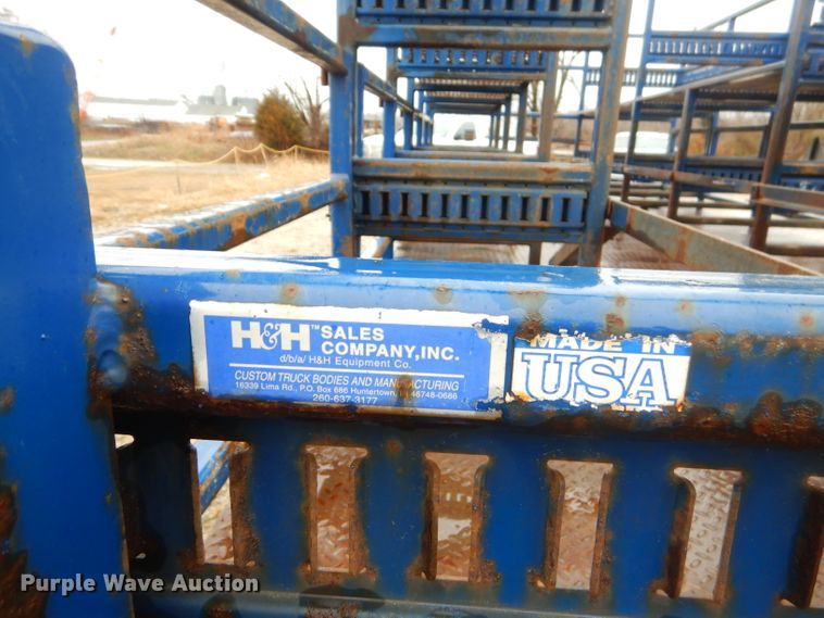 image for item GG9699 Steel propane tank bed