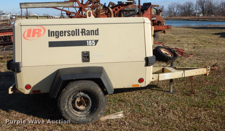 image for item GG9720 Ingersoll Rand 185 air compressor