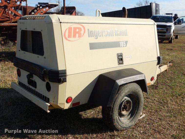 image for item GG9720 Ingersoll Rand 185 air compressor