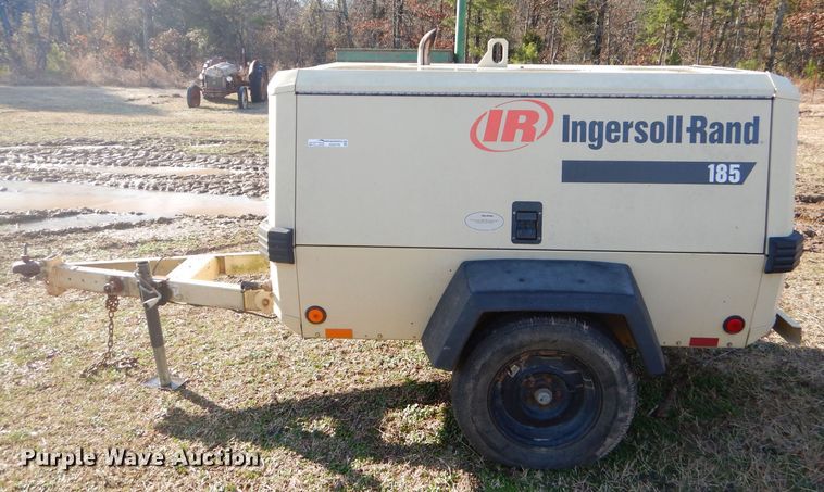 image for item GG9720 Ingersoll Rand 185 air compressor