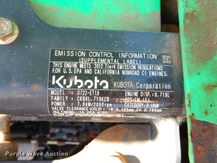 image for item GK9020 2013 Bobcat 418A mini excavator