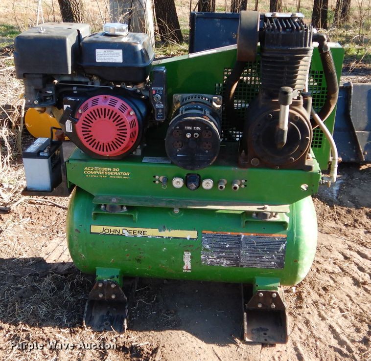 image for item GK9030 John Deere AC2-CH35H-30 air compressor