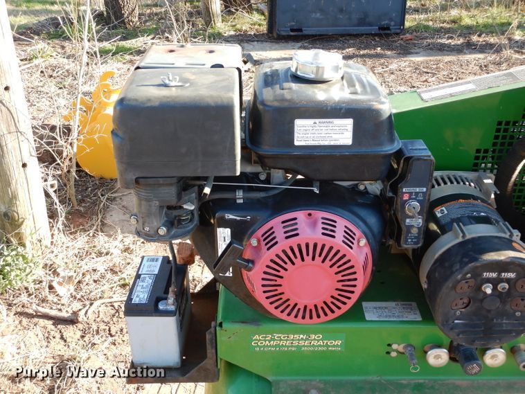 image for item GK9030 John Deere AC2-CH35H-30 air compressor