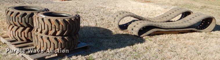 image for item GK9031 Skid steer tires and tracks
