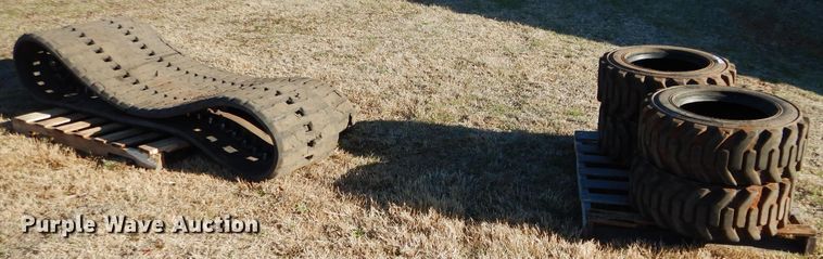 image for item GK9031 Skid steer tires and tracks