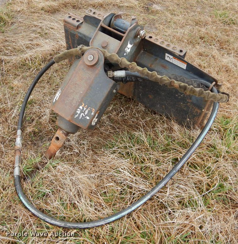 Bobcat skid steer auger in Atlanta, KS Item GK9035 sold Purple Wave