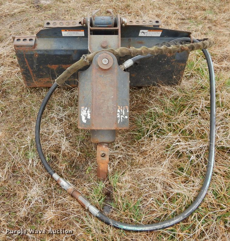 Bobcat skid steer auger in Atlanta, KS Item GK9035 sold Purple Wave