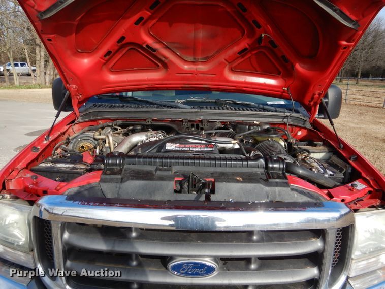 image for item GK9041 2004 Ford F350 Super Duty Crew Cab pickup truck