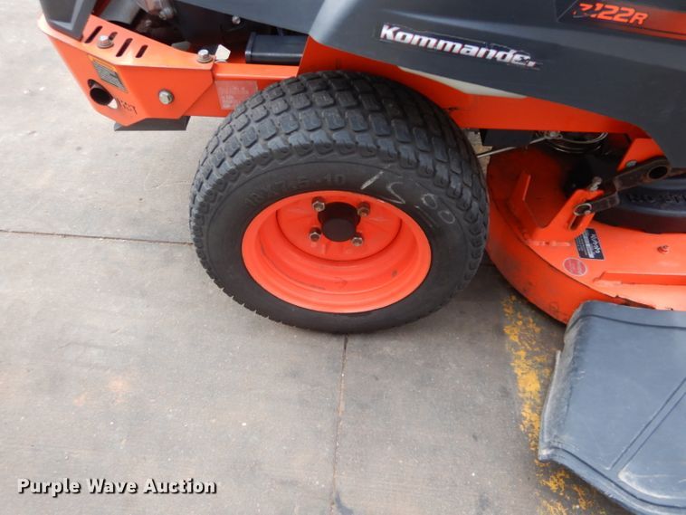 image for item GK9051 Kubota Z122RKW ZTR lawn mower