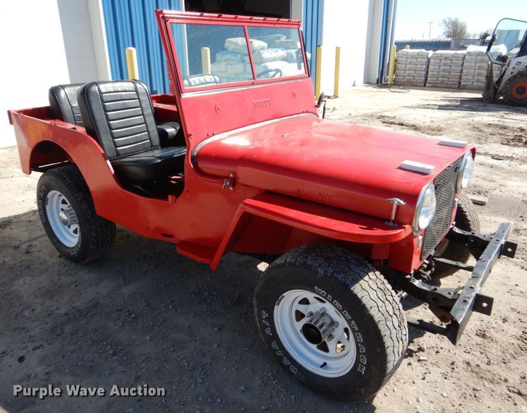 image for item GO9042 1946 Willy's Jeep CJ-2A SUV