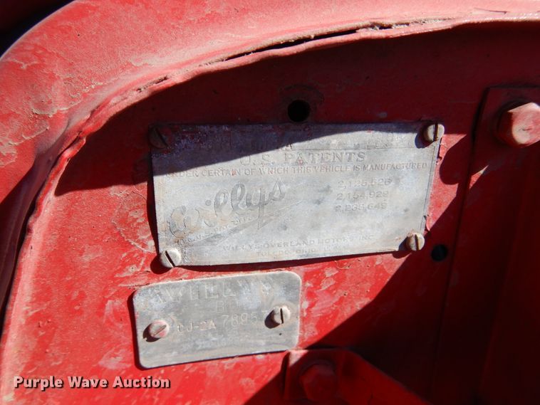 image for item GO9042 1946 Willy's Jeep CJ-2A SUV