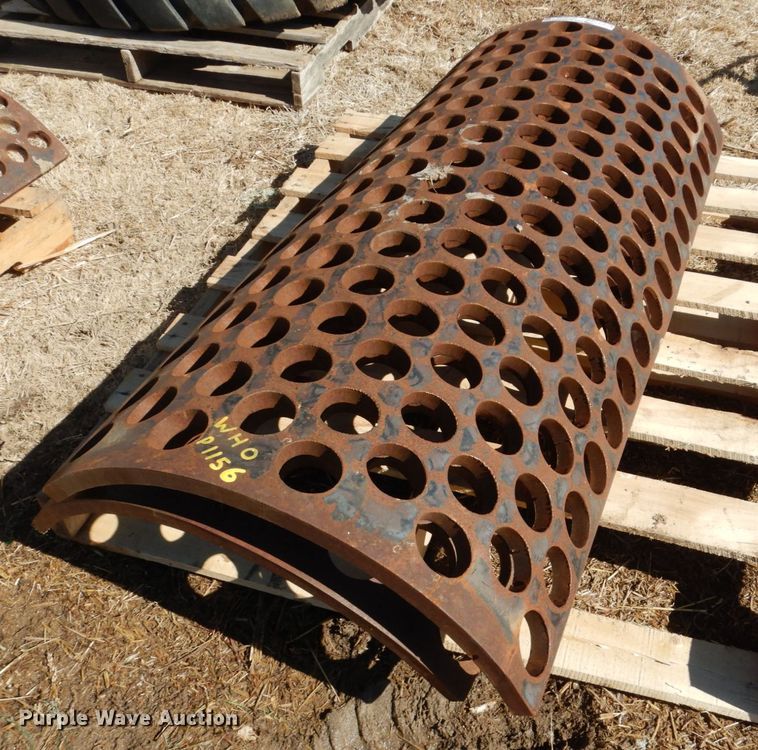 (10) W.H.O. wood grinder screens in Hays, KS | Item GO9048 sold ...