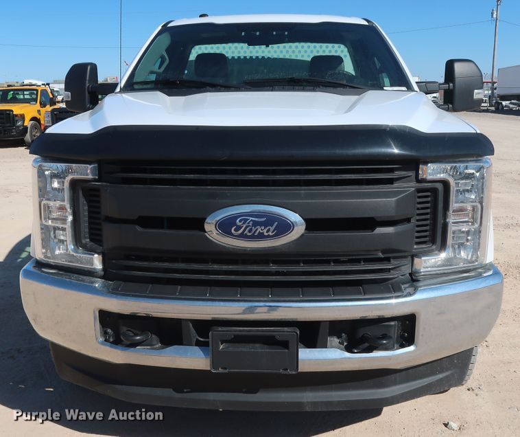 image for item GS9754 2017 Ford F350 Super Duty XL utility bed pickup truck