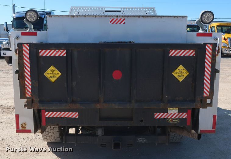 image for item GS9754 2017 Ford F350 Super Duty XL utility bed pickup truck