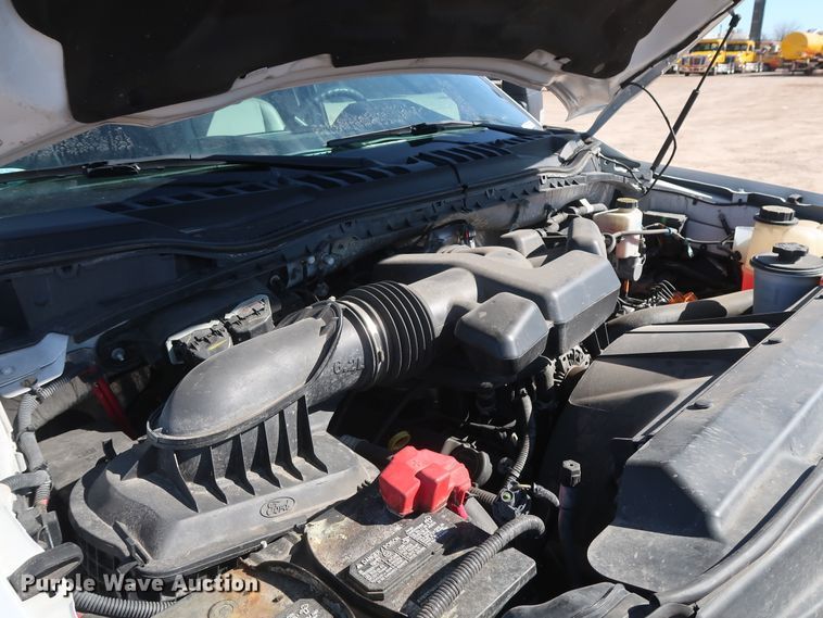 image for item GS9754 2017 Ford F350 Super Duty XL utility bed pickup truck