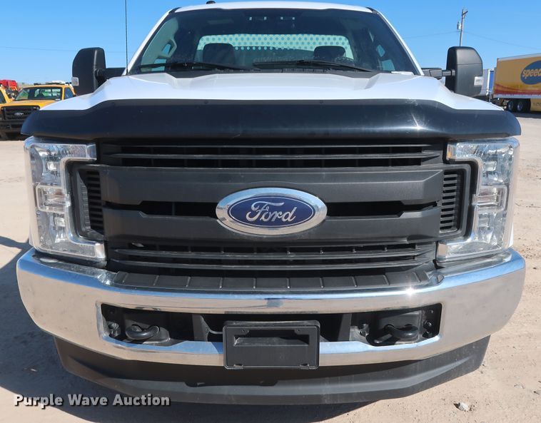 image for item GS9754 2017 Ford F350 Super Duty XL utility bed pickup truck