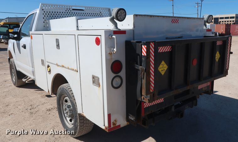 image for item GS9754 2017 Ford F350 Super Duty XL utility bed pickup truck