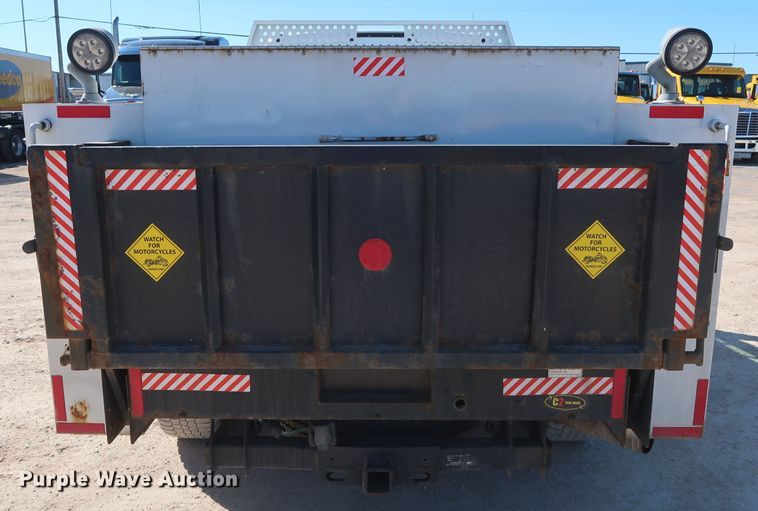 image for item GS9754 2017 Ford F350 Super Duty XL utility bed pickup truck