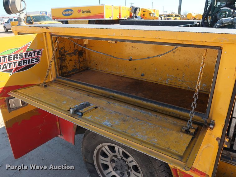 image for item GS9758 2008 Ford F250 Super Duty XL utility bed pickup truck