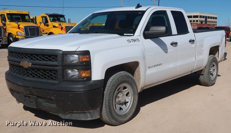 image for item GS9782 2015 Chevrolet Silverado 1500 Double Cab pickup truck