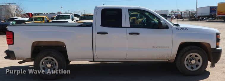 image for item GS9782 2015 Chevrolet Silverado 1500 Double Cab pickup truck