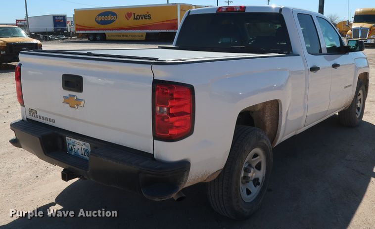 image for item GS9782 2015 Chevrolet Silverado 1500 Double Cab pickup truck